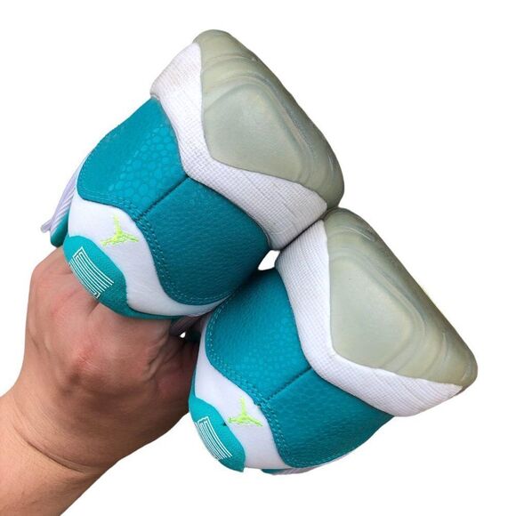Rare 2013 air jordan 11 retro low aqua safari size 8 - Picture 10 of 16